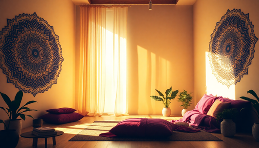 Elevate Your Space: Infusing Spiritual Serenity with Mandala Designs